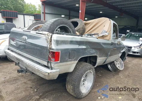 1987 GMC Jimmy V15 z USA, uszkodzony, nr VIN 1GKEV18H7HF533161